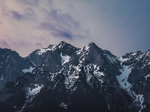 Wilder Kaiser zum Sonnenaufgang