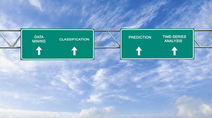  road sign to data mining