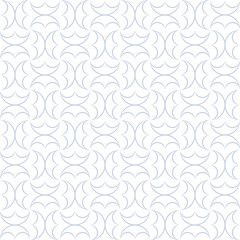 Vector retro geometric seamless pattern. Vintage elegant background.