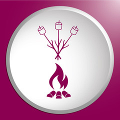 Zephyr on skewer icon