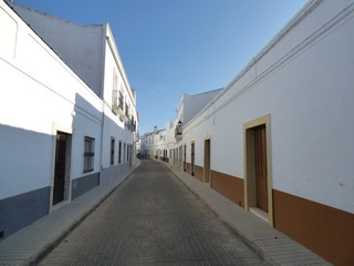 Fototapeta na wymiar Olivenza. Pueblo de la provincia de Badajoz, en la comunidad autónoma de Extremadura (España)