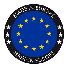 Made In Europe Button