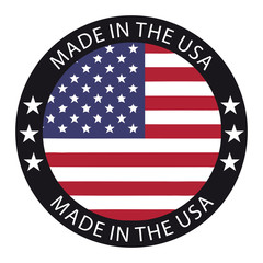 Made In The USA Button