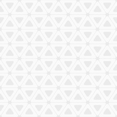 Abstract seamless pattern. Triangles with rounded corners.