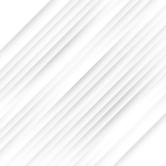 Fototapeta premium Simple Slanting Shadow Lines Vector Background - Decorative Minimal Illustration