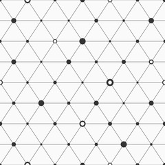 Seamless geometric background with triangles.