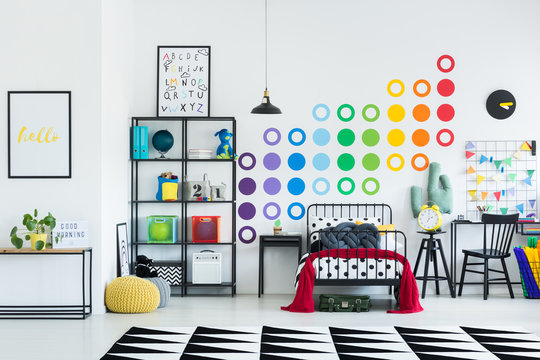 Kid's colorful room