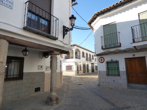 Orgaz. Pueblo de Toledo, en la comunidad autónoma de Castilla La Mancha ( España)