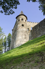 Fototapeta na wymiar Zamek Stara Lubovna, Słowacja
