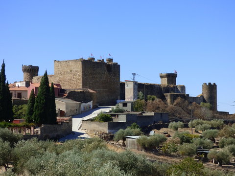 Oropesa. Pueblo de Toledo, en la comunidad autónoma de Castilla La Mancha (España)