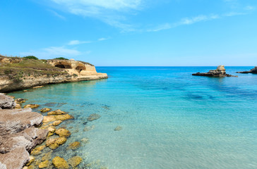 Beach Torre Sant'Andrea, Salento, Italy