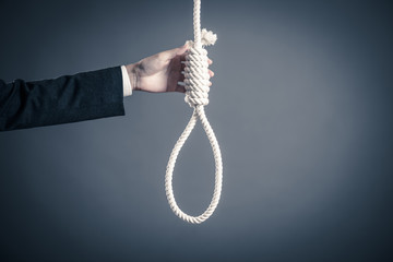 自殺,首つりイメージ