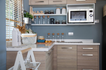 Clean modern kitchen