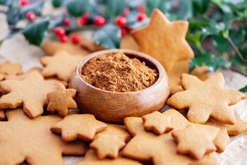 Christmas spices for baking gingerbreads