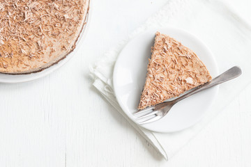 Chocolate cheesecake