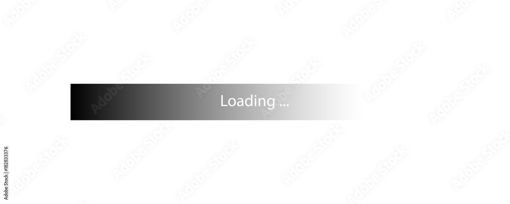 Sticker loading icon. white background