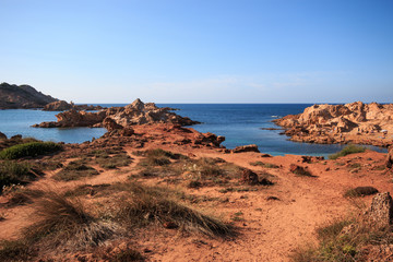 Cala Pregonda - eiland Menorca (Balearen)