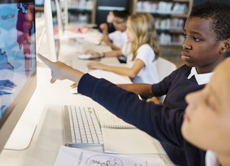 Diverse education shoot