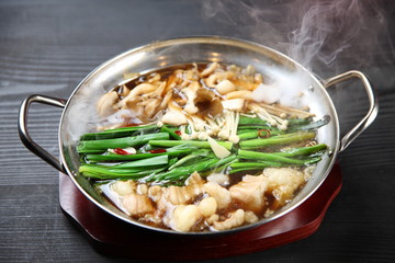 Motsu-Nabe giblet hotpot