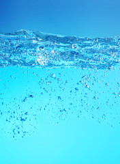 Water and air bubbles