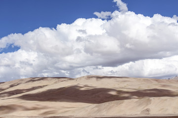 Himalaya mountains sky