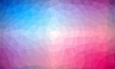 Fototapeta na wymiar Low Poly abstract background with colorful triangular polygons