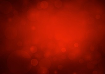 Abstract bokeh red color background. vector illustration
