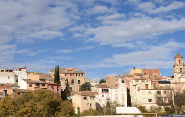 Fototapeta na wymiar village of Falset, El Priorat, Tarragona province, Catalonia, Spain