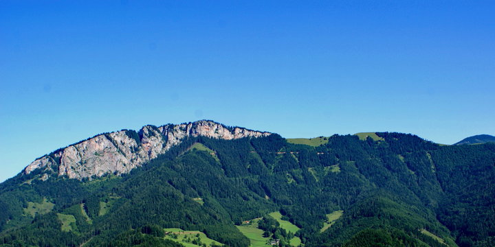 
Rote Wand mit Tyrnauer Landschaft ( bei Graz / Steiermark ) 