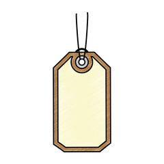 shopping tag isolated icon vector illustration design