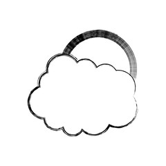 sun and clouds icon