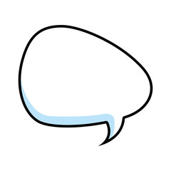speech bubble isolated icon vector illustration design