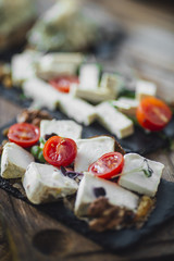 Delicious Vegetarian Starter Meal