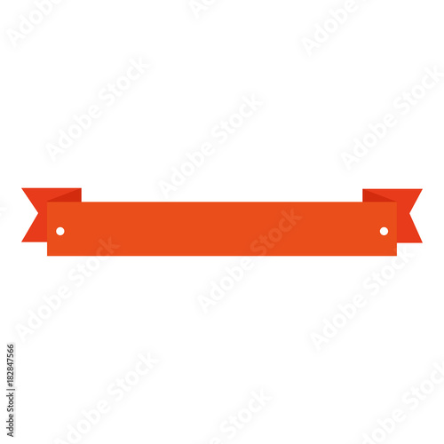 "ribbon with stars icon vector illustration design" Stock image and
