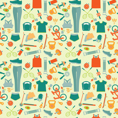  background of Healthy lifestyle, sport, fitness concept