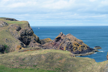 Meeresblick am St.Abbs Head Schottland