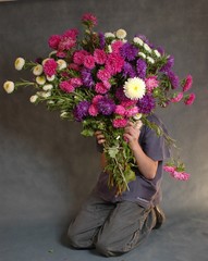 Bouquet in the hands