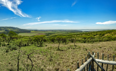 Fototapeta na wymiar Drakensberg mountains South Africa landscape