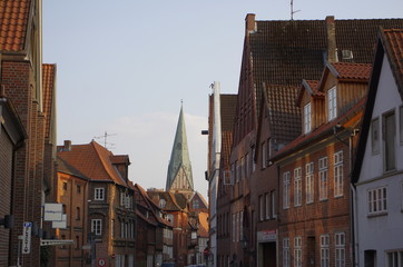 Fototapeta premium リューネブルクの風景