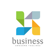 abstract Modern technology, Digital media and technology creative symbol, Abstract cubic logo sign, vector logo concept illustration for corporate identity