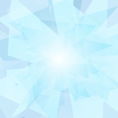 Abstract modern blue diagonal overlap on white background with soft light, Vector illustration.