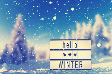 Hallo Winter