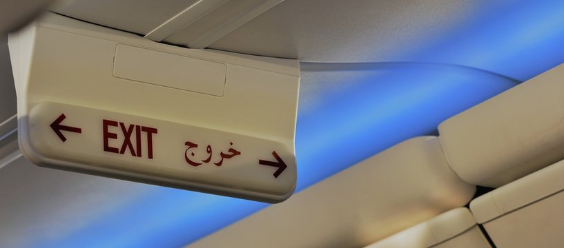 panneau...issues de s&eacute;curit&eacute;