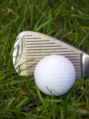 Golf Club and Ball