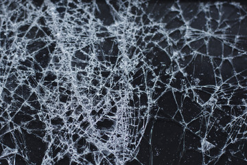 Cracked Touch Screen Phone, background, texture