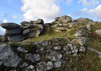 Helman Tor Neolithic hillfort Cornwall