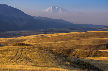 A beautiful view of Mountain Ararat