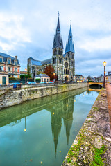 Chalons en Champagne main square, France