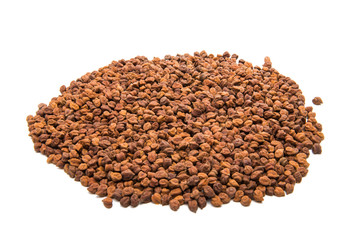 dried chickpeas isolated