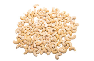 cashew nuts isolated